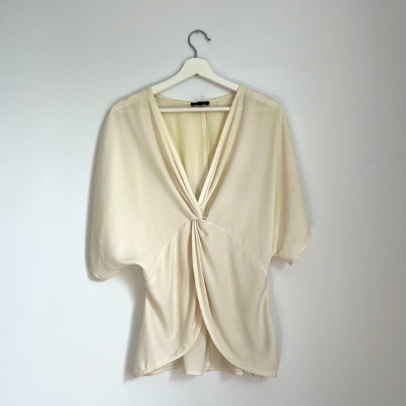 Dynamite beige shirt - Picture 1 of 4